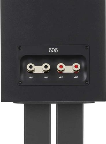 Bowers & Wilkins 606 S3 Ζεύγος Ηχείων Hi-Fi Βιβλιοθήκης 120W 2 Δρόμων Π18.9xΒ32.8xΥ34.4cm Λευκό 14-FP43915