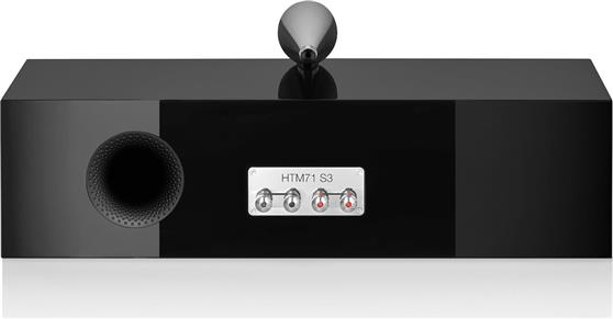 Bowers & Wilkins HTM71 S3 Ηχείο Hi-Fi Κεντρικό 200W Π62.8xΒ31.8xΥ16.5cm Gloss Black 14-FP43214