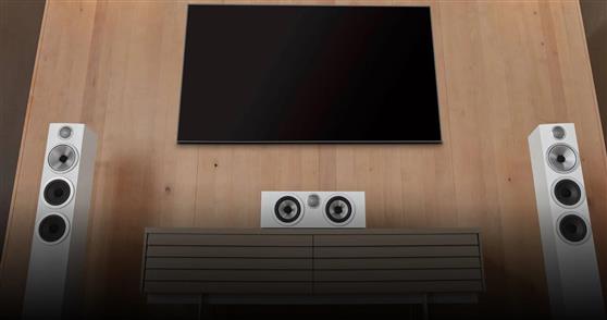 Bowers & Wilkins HTM72 S3 Ηχείο Hi-Fi Κεντρικό 120W 2 Δρόμων Π47.7xΒ26.6xΥ16.5cm Gloss Black 14-FP43222