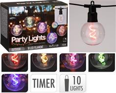BOX37211 Διακοσμητικό Φωτιστικό Γιρλάντα LED Πολύχρωμο LE2200400