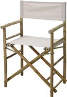 BOX37211 Καρέκλα Σκηνοθέτη Ξύλινη Off White 41x60x48cm VM4000020