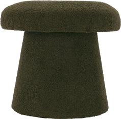 BOX37211 The Netherlands Σκαμπό Υποπόδιο Επενδυμένο με Ύφασμα Olive Green AAK400140