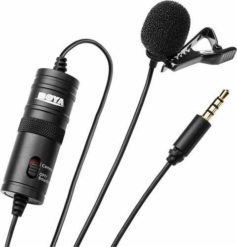 Boya BY-M1 Πυκνωτικό Μικρόφωνο 3.5mm Πέτου για Κάμερα 2.35.70.01.014