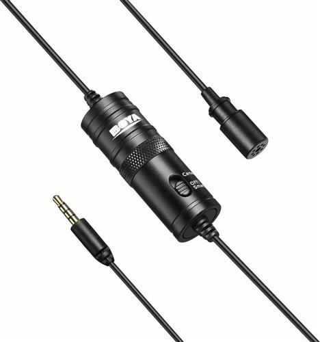 Boya BY-M1 Πυκνωτικό Μικρόφωνο 3.5mm Πέτου για Κάμερα 2.35.70.01.014