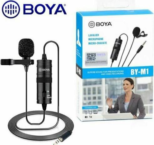Boya BY-M1 Πυκνωτικό Μικρόφωνο 3.5mm Πέτου για Κάμερα 2.35.70.01.014