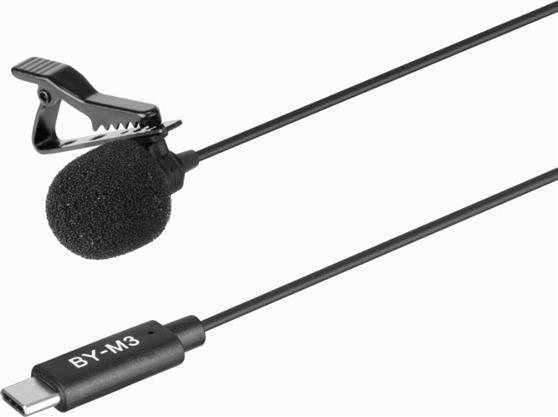 Boya BY-M3 Πυκνωτικό Μικρόφωνο USB Type-C Πέτου Φωνής 2.35.70.02.014