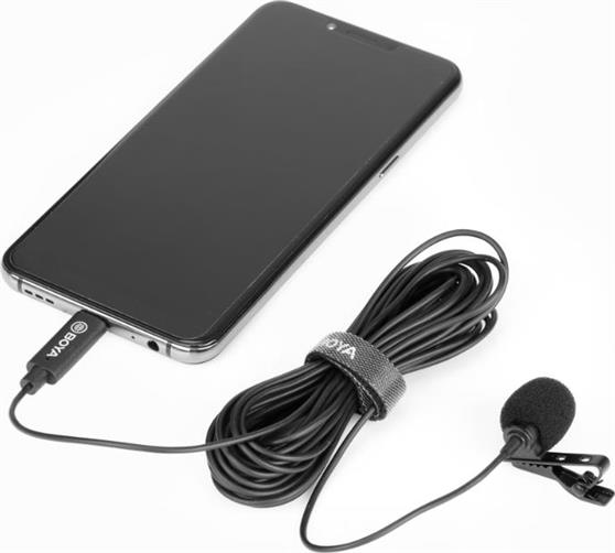 Boya BY-M3 Πυκνωτικό Μικρόφωνο USB Type-C Πέτου Φωνής 2.35.70.02.014