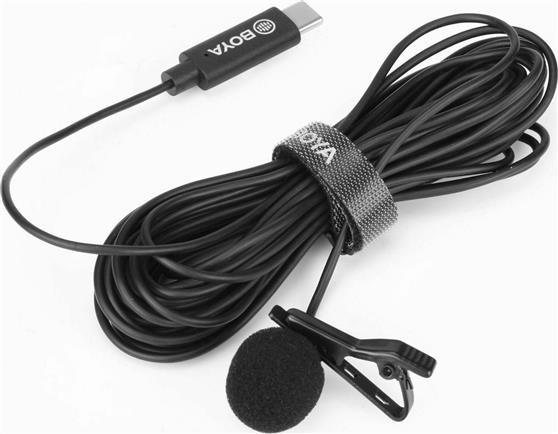 Boya BY-M3 Πυκνωτικό Μικρόφωνο USB Type-C Πέτου Φωνής 2.35.70.02.014