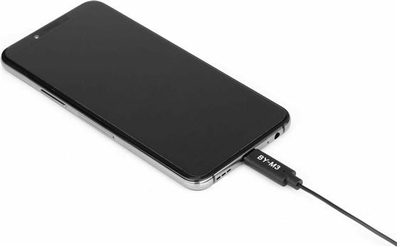 Boya BY-M3 Πυκνωτικό Μικρόφωνο USB Type-C Πέτου Φωνής 2.35.70.02.014