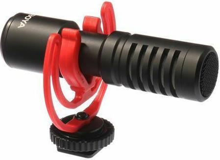 Boya BY-MM1+ Electret-Shotgun Μικρόφωνο 3.5mm Τοποθέτηση Shock Mounted-Clip On Δημοσιογραφικό 2.35.70.01.012