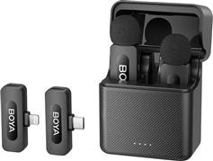 Boya BY-V3 USB-C & Lightning Ασύρματο Μικρόφωνο Πέτου-Clip On 2.35.70.02.027