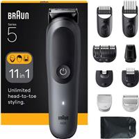 Braun AIO5560 Series 5 Κουρευτική Μηχανή Γκρι
