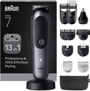 Braun AIO7560 Series 7 Σετ Κουρευτικής Μηχανής Μαύρο