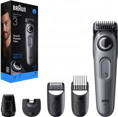 Braun BT3560 Series 3 Κουρευτική Μηχανή Γκρι & 10 Ευρώ Επιστροφή