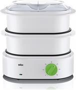 Braun FS3000WH Tribute Collection Ατμομάγειρας με 2 Επίπεδα Μαγειρέματος 6.2lt
