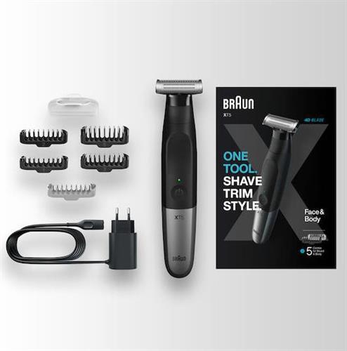 Braun XT5100 Ξυριστική Μηχανή Προσώπου Επαναφορτιζόμενη