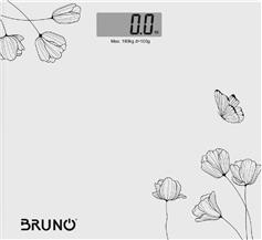 Bruno BRN-0055 Ψηφιακή Ζυγαριά σε Λευκό χρώμα