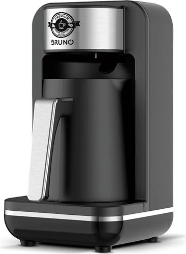 Bruno BRN-0168 Μηχανή Ελληνικού 400W με Χωρητικότητα 260ml Μαύρη