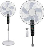 Bruno BRN-0189 Ανεμιστήρας Ορθοστάτης 45W Διαμέτρου 43cm με Τηλεχειριστήριο