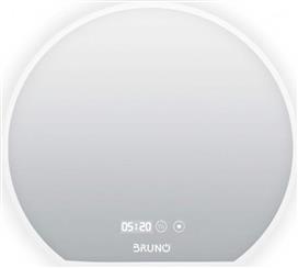 Bruno BRN-0202 Ημικυκλικός Καθρέπτης Μπάνιου Led Αφής από Μέταλλο 73x80cm
