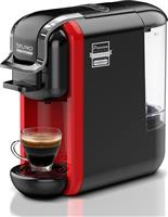 Bruno BRN-0214 Hot & Cold Καφετιέρα 3 σε 1 για Κάψουλες Nespresso Original & Dolce Gusto Κόκκινη