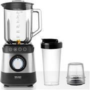 Bruno BRN-0254 Μπλέντερ για Smoothies με Γυάλινη Κανάτα 1.8lt 1500W Inox