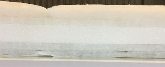 BS Strom Ανώστρωμα Sapphire Top Foam Υπέρδιπλο 160x200x6cm 00.00.818