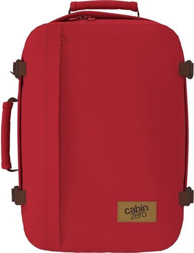 Cabin Zero Travel Classic Υφασμάτινο Σακίδιο Πλάτης London Red 36lt CZ172303