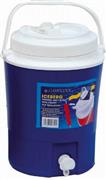 Campcool Δοχείο με Βρυσάκι Θερμός Πλαστικό 7.5lt Μπλε με Λαβή 21-03425
