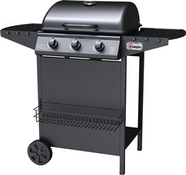 Campfire 25-34726 Ψησταριά Υγραερίου Σχάρας 49x37cm με 3 Εστίες 13.9kW