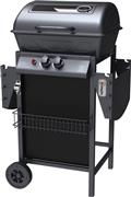 Campfire 25-38199 Ψησταριά Υγραερίου Σχάρας 49x37cm με 2 Εστίες 5.5kW