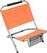 Campus Καρέκλα Παραλίας Μεταλλική Πορτοκαλί 39,5x30x25-53cm