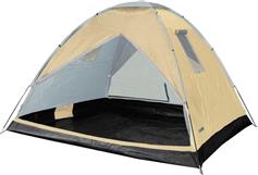 Campus Rio Καλοκαιρινή Σκηνή Camping Igloo Μπεζ για 3 Άτομα 150x205x105cm 110-1155-4