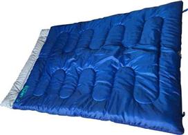 Campus Double Fun Sleeping Bag Διπλό 3 Εποχών Blue 210-6011-1