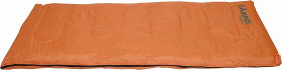 Campus Sleeping Bag Μονό Καλοκαιρινό Simple Πορτοκαλί