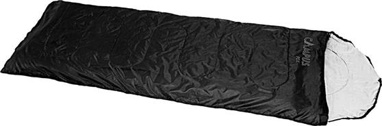 Campus Sleeping Bag Μονό Καλοκαιρινό Slimlight Black 210-2946-14