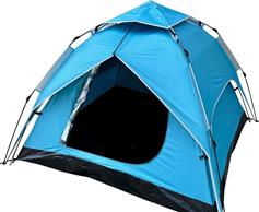 Campus Twin Αυτόματη Σκηνή Camping Igloo Μπλε για 4 Άτομα 210x210x150cm 110-8533