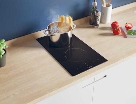 Candy CDH 30 Domino Κεραμική Εστία Αυτόνομη με Λειτουργία Κλειδώματος Π30cm 