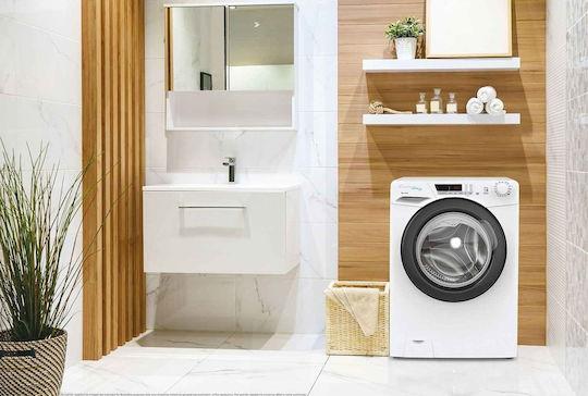 Candy HCU1282DB/1-S Πλυντήριο Ρούχων 8kg 1200 Στροφών