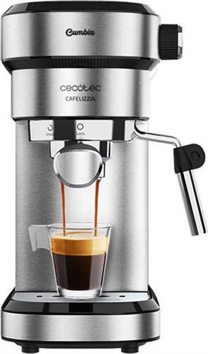 Cecotec Cafelizzia 790 Μηχανή Espresso 1350W Πίεσης 20bar Ασημί CEC-01582