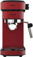 Cecotec CEC-01583 Cafelizzia 790 Shiny Μηχανή Espresso 1350W Πίεσης 20bar Κόκκινη