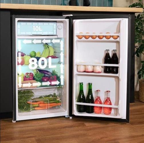 Cecotec CEC-00128 Bolero CoolMarket TT 90 Mini Bar 91lt Υ83xΠ47xΒ44cm Μαύρο