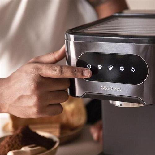 Cecotec CEC-00268 Power Espresso Ημιαυτόματη Μηχανή Espresso Πίεσης 20bar Μαύρη