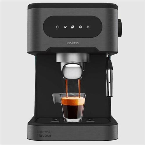 Cecotec CEC-00268 Power Espresso Ημιαυτόματη Μηχανή Espresso Πίεσης 20bar Μαύρη