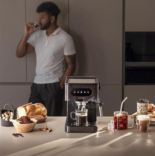 Cecotec CEC-00268 Power Espresso Ημιαυτόματη Μηχανή Espresso Πίεσης 20bar Μαύρη