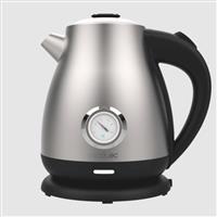 Cecotec CEC-01458 Thermosense 620 Retro Steel Βραστήρας 1.7lt 2200W Ασημί