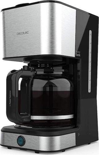 Cecotec CEC-01554 Coffee 66 Heat Καφετιέρα Φίλτρου 950W Ασημί