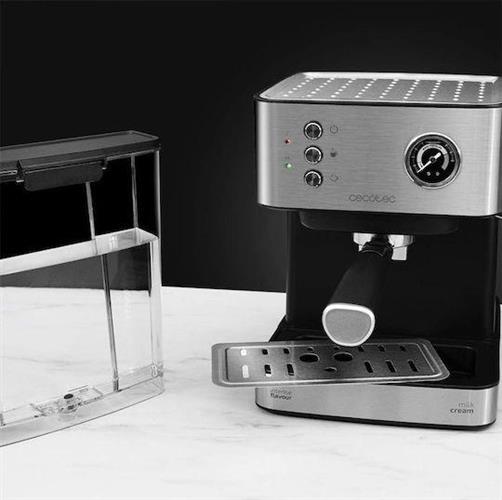 Cecotec CEC-01556 Express Power Espresso 20 Ημιαυτόματη Μηχανή Espresso 850W Πίεσης 20bar Ασημί