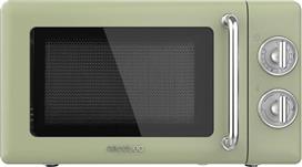 Cecotec CEC-01702 ProClean 3010 Retro Φούρνος Μικροκυμάτων 20lt Πράσινος