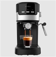 Cecotec CEC-01724 Power Espresso 20 Pecan Ημιαυτόματη Μηχανή Espresso 1100W Πίεσης 20bar Μαύρη